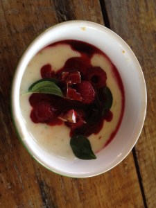 Frutos Rojos con Yogurt Griego