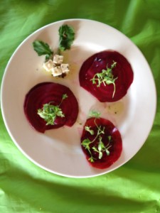 Raviolis de Remolacha