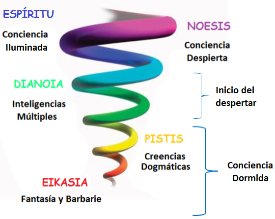 ESPIRAL CONIENCIA Wilber